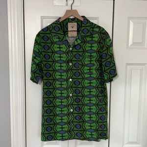 OAS Emerald Blues Viscose Shirt